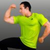 Camiseta deportiva para hombre color Neon Armis Fitness