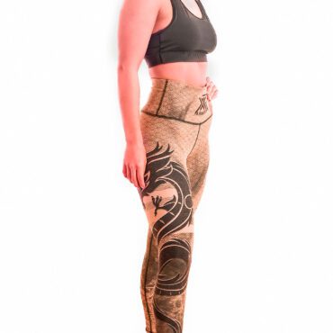 Top y Licra Deportiva Dragon Beige