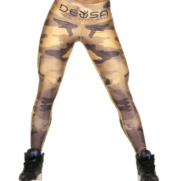 Licra Deportiva mujer Militar Beige de ARMIS FITNESS