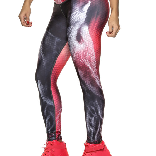 Licra Deportiva Mujer Eagle Roja de Armis Fitness