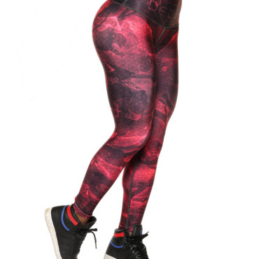 Licra Deportiva Mujer Urbano Rojo de Armis Fitness Ecuador