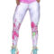 Licra Deportiva mujer Grafiti Blanco de ARMIS FITNESS