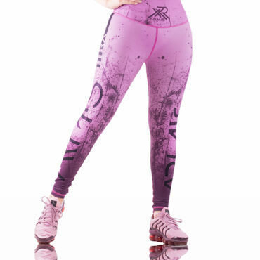 Licra Deportiva Grunge Rosa