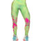 Licra Deportiva para mujer graffiti verde de ARMIS FITNESS